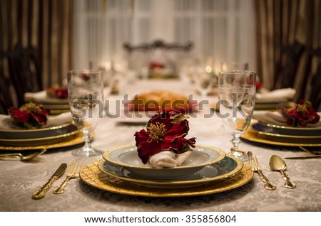 Dinner Setting fancy dinner setting dining room table stock photo 355789790 Dinner Setting fancy dinner setting dining room table stock photo 355789790