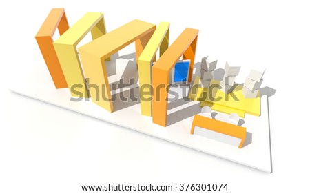 Booth Design Stock Photos, Royalty-Free Images & Vectors - Shutterstock