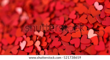 Infinite Hearts Background Love Passion Valentine Stock 