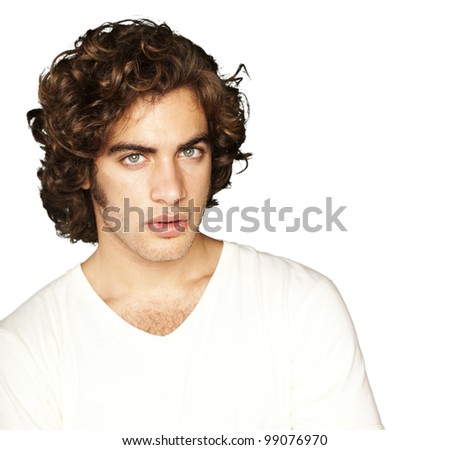 Portrait Young Man Handsome Face Over Stock Photo 85778626 - Shutterstock