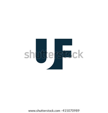 uf logo vector graphic branding letter stock vector 415070989 uf letter of recommendation form