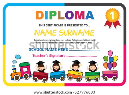 kid award certificate