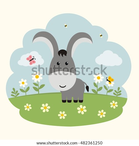 Download Donkey And Flowers Stock Photos, Royalty-Free Images & Vectors - Shutterstock