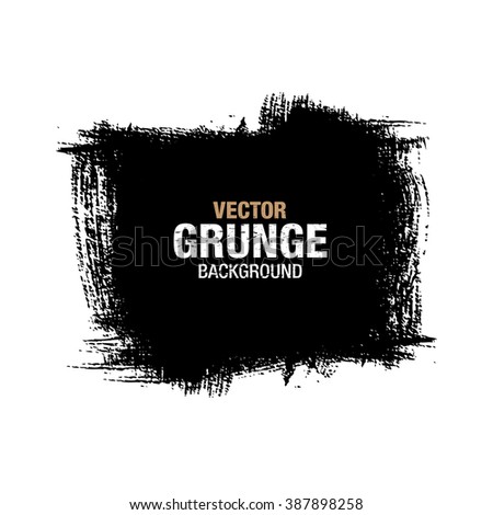 Grunge Black Background Vector Stock Vector 294513572 - Shutterstock