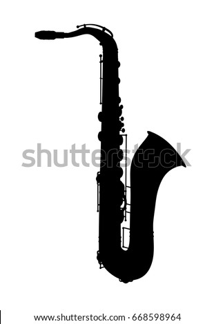 Saxophone Silhouette Stock Images, Royalty-Free Images & Vectors