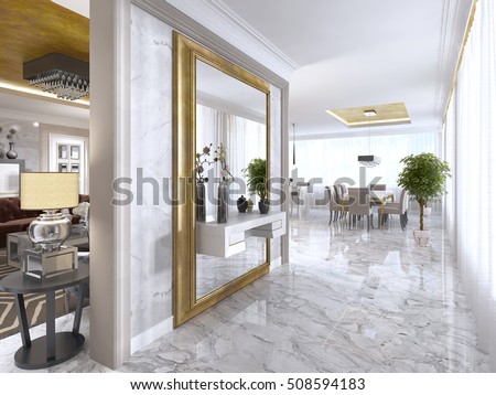 Luxurious Art Deco Entrance Hall Large Designer Stock Illustration ... Luxurious Art Deco Entrance Hall Large Designer Stock Illustration ...