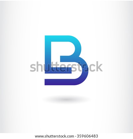 letter b logo stock vector 2018 359606483 shutterstock letter b logo