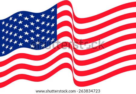 Download American Flag Waving Vector Stock Images, Royalty-Free ...