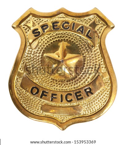 Special Officer Badge Stock Photo (Royalty Free) 153953369 - Shutterstock