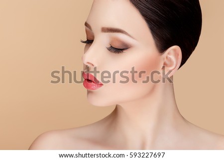 Beautiful Woman with Clean Fresh Skin