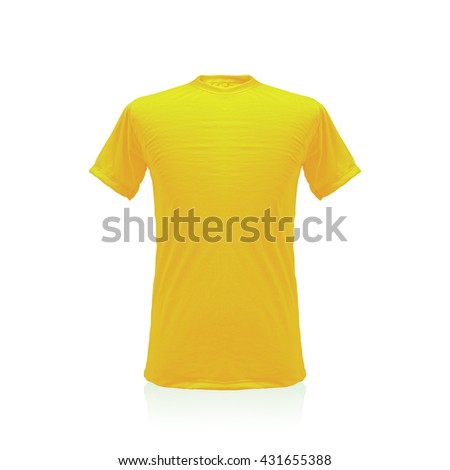 258+ Blank Yellow T Shirt Mockup Best Quality Mockups PSD
