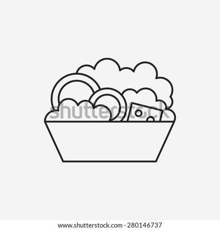 Salad Icon Stock Images, Royalty-Free Images & Vectors | Shutterstock