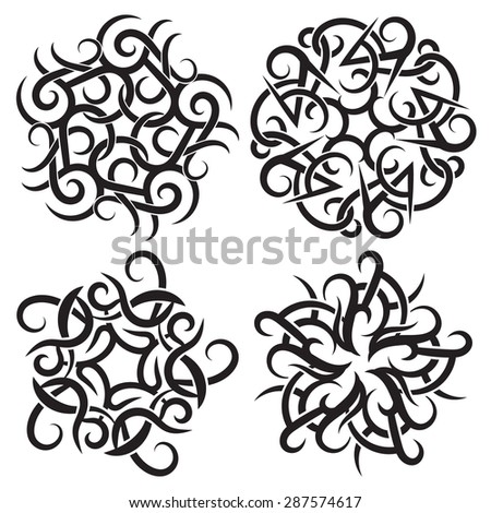 Circle Tribal Tattoo Stock Images, Royalty-Free Images & Vectors