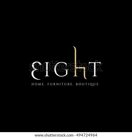 Universal Vector Premium Furniture Logo For Home And Store Or Studio Luxury Interior Universal Vector Premium Furniture Logo For Home And Store Or Studio Luxury Interior