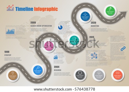 blank road map graphic