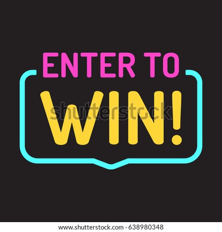 Enter To Win Stock Images, Royalty-Free Images & Vectors | Shutterstock