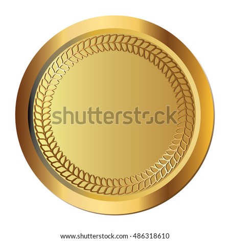 Gold Coin Stock Vector 32372929 - Shutterstock