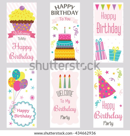 happy birthday invitation cards