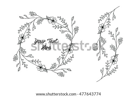 Flower Doodle Stock Images, Royalty-Free Images & Vectors | Shutterstock