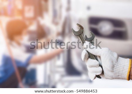 car repair service centre background
