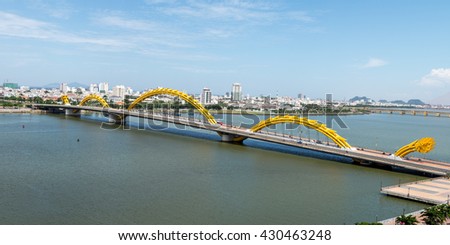 Dragon Bridge in Da Nang City