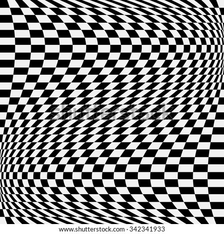 Pattern Distortion Vector | checkered chequered pattern wavy distortion vector stock Pattern Distortion Vector | checkered chequered pattern wavy distortion vector stock