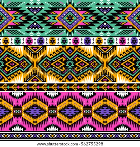 Colorful tribal print photo Colorful tribal print photo