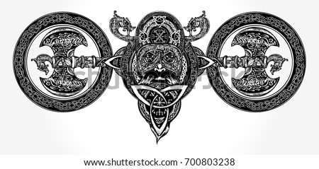 two dragons celtic style tattoo meditation stock vector 635100587 two dragons celtic style tattoo meditation stock vector 635100587