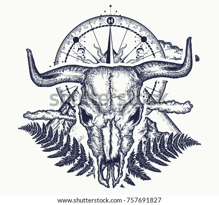 buffalo tattoo stock images royalty free images amp vectors buffalo tattoo stock images royalty free images amp vectors