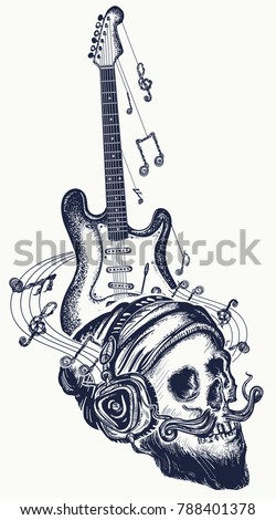 guitar tattoo stock images royalty free images u0026 vectors guitar tattoo stock images royalty free images u0026 vectors