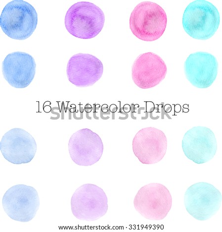watercolor vectors