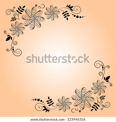 wedding design for invitation
