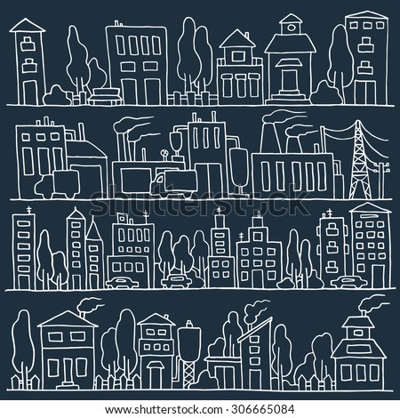Architecture Drawing Cars sketch big city architecture houses factory stock vector 317169218 Architecture Drawing Cars sketch big city architecture houses factory stock vector 317169218