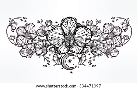 flower tattoo stock images royalty free images u0026 vectors flower tattoo stock images royalty free images u0026 vectors