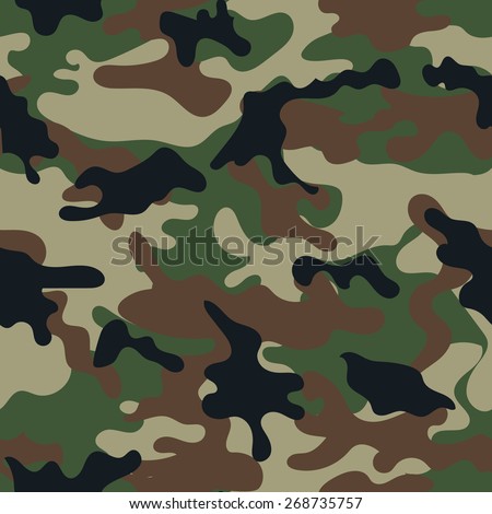 Camouflage seamless pattern.