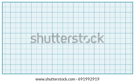 millimeter paper blue graphing paper education stock illustration