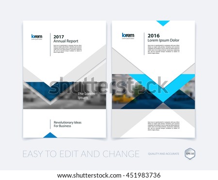 stock vector brochure template layout cover design annual report magazine flyer or leaflet in a with blue 451983736