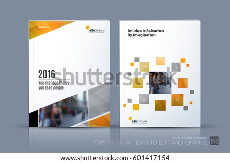 Modern Design Magazine cover design annual reportvector template brochures stock vector Modern Design Magazine cover design annual reportvector template brochures stock vector