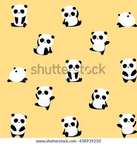  Panda  Pattern Stock Images Royalty Free Images Vectors 