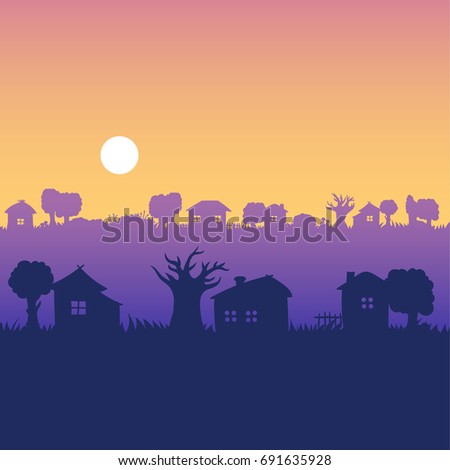 Bethlehem Silhouette Stock Vector 114506830 - Shutterstock
