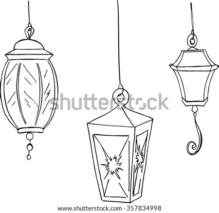 Hanging Lanterns Stock Images, Royalty-Free Images 