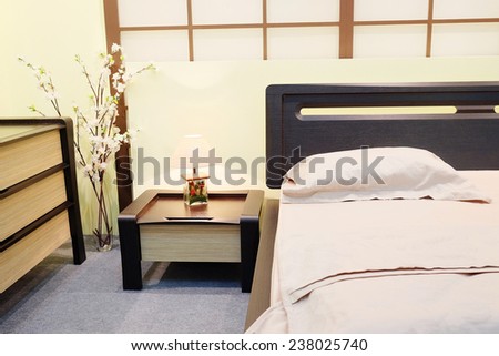 Closeup Bedroom Japanese Style Stock Photo 238025740 Shutterstock