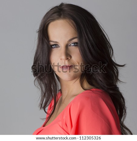 Beautiful Dark Haired Mature Female Model Stock Pto 14 ...