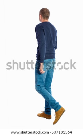 Man Walking From Behind Stock Images, Royalty-Free Images & Vectors ...
