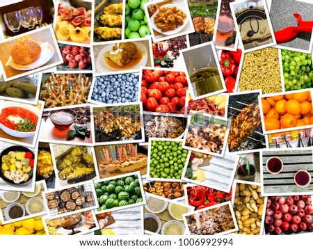 Food Collage Stock Images, Royalty-Free Images & Vectors | Shutterstock