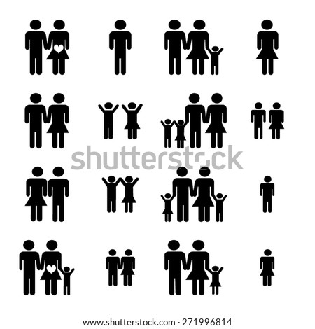 Stick Figure Family Stock Photos, Royalty-Free Images & Vectors ...