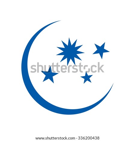 Moon And Star Symbol Text Moon And Star Symbol Text
