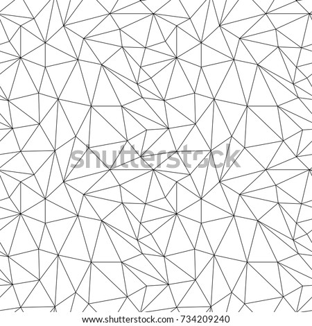 Seamless Pattern Vector Abstract Background Stock Vector 198727001 ...