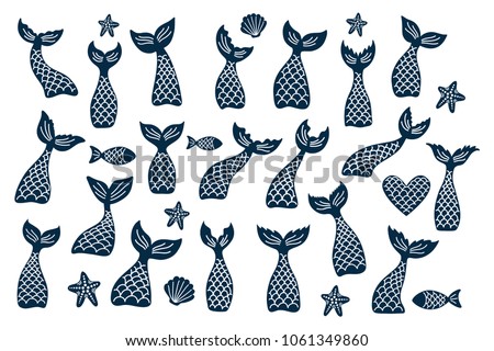Free Free 51 Mermaid Tail In Water Svg SVG PNG EPS DXF File