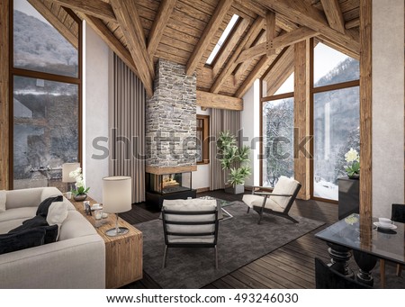 3d rendering of living room kitchen and dining room and stair are combined in one - Dining Room And Kitchen Combined Ideas 3d rendering of living room kitchen and dining room and stair are combined in one - Dining Room And Kitchen Combined Ideas